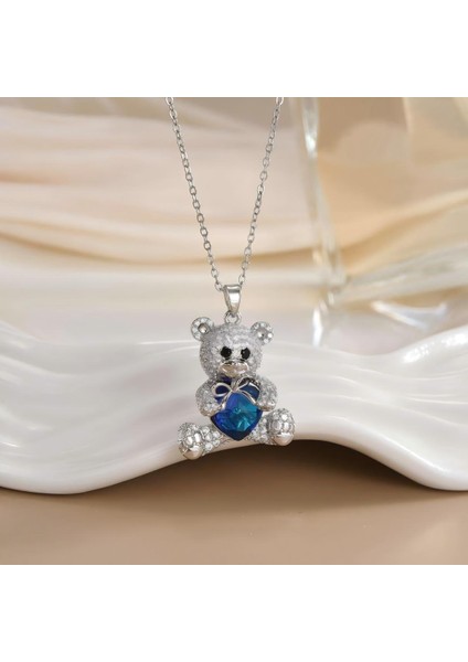 Yeni Bakır Kaplama Mikro-Set Zirkon Metin Tasarımı Moda Basit ve Çok Yönlü Kolye Ucu Kolye (Yurt Dışından)