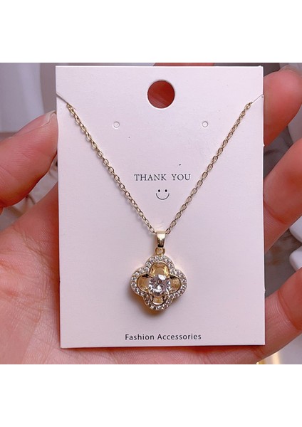 Yeni Avrupa ve Amerika Birleşik Devletleri Noel Serisi Kolye Kadın Basit Yeni Iş Tatil Elemanları Mikro-Kabuklu Yağ Damlası Kolye (Yurt Dışından)