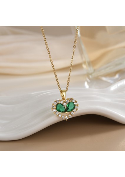 Yeni Kıdemli Işık Duygusu Lüks Titanyum Çelik Kolye Kadın Niş Tasarım Baharatlı Kız Inci Köprücük Kemiği Zinciri Moda Yüz Aksesuarları ile (Yurt Dışından)