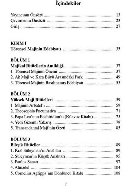Törensel Maji Kitabı – A.E. Waite Tarafından Yazılmış 388 Sayfa modelleri