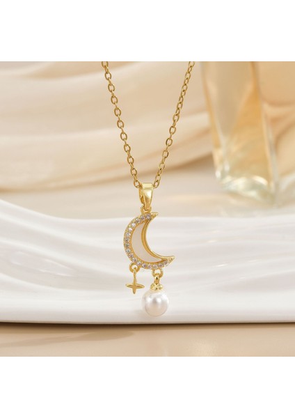 Yeni Özel Titanyum Çelik Köprücük Kemiği Zinciri Geometrik Tasarım Kolye Kadın Kolye Işık Lüks Niş Yüksek Kaliteli Aksesuarlar (Yurt Dışından)