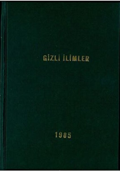 Gizli İlimler Ciltli Kitap 14x20 cm - Mustafa İloğlu 1985 Yılı fırsatları