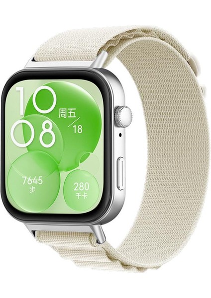 Huawei Watch Fit3 / Fit4 / Fit4 Pro Için Naylon Döngü Kayışı (Yurt Dışından)