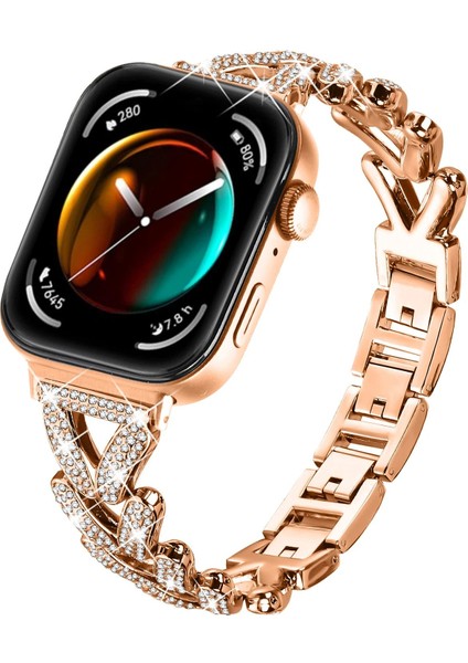 Huawei Watch Fit 4 / Fit 4 Pro / Fit 3 Için Metal Kayış (Yurt Dışından)