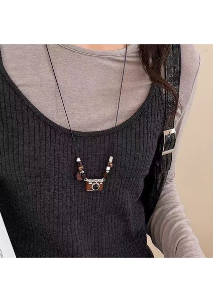 Yeni Geometrik Niş Kolye Yüksek Tasarım Moda Ins Mizaç Kolye Aksesuarları (Yurt Dışından)