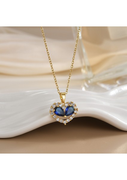 Yeni Kıdemli Işık Duygusu Lüks Titanyum Çelik Kolye Kadın Niş Tasarım Baharatlı Kız Inci Köprücük Kemiği Zinciri Moda Yüz Aksesuarları ile (Yurt Dışından)