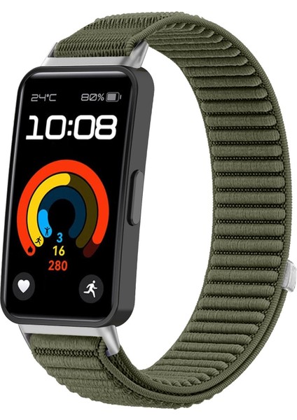 Huawei Band 10 / 9 / 8 Için Naylon Saat Kayışı (Yurt Dışından)