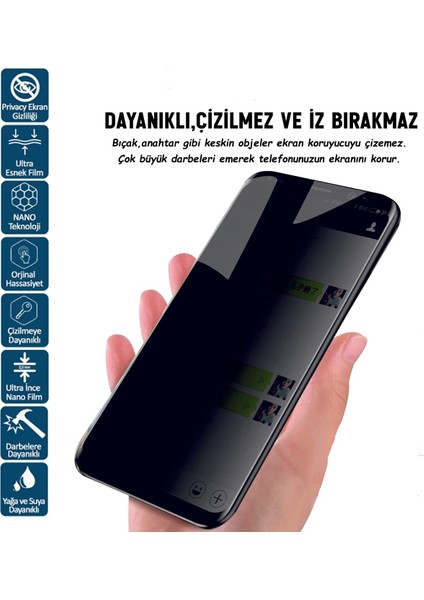 Infinix Hot 20I Uyumlu (Hayalet) Privacy Cam Ekran Koruyucu modelleri