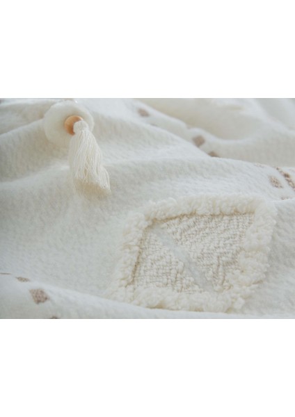 Perissa Çift Kişilik Yatak Örtüsü Seti Krem modelleri