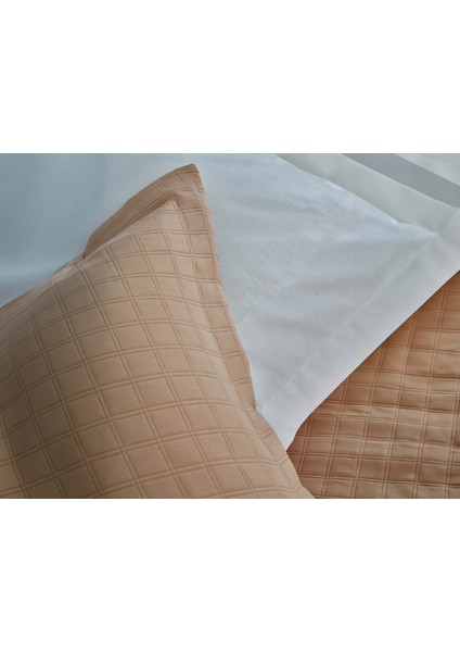 Scala Tek Kişilik Yatak Örtüsü Cappuccino modelleri