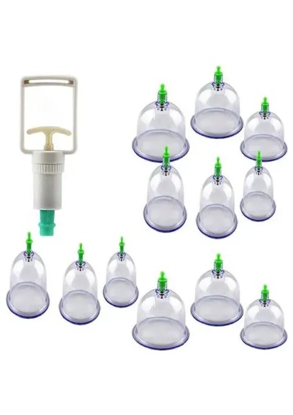 12'li Hacamat Masaj Kupa Set fırsatları