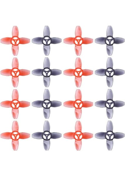 Emax Avan Tınyhawk Thertlemode Pervane Için 16PCS 40MM 4-Blade 1.5mm Delik, 0802 Motor Kapalı Fpv Yarış Drone Için (Yurt Dışından)