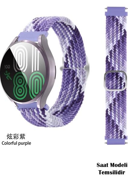 Huawei Watch Gt / Gt2 / Gt3 Elegant 42MM Uyumlu Tokalı Örgü Kordon