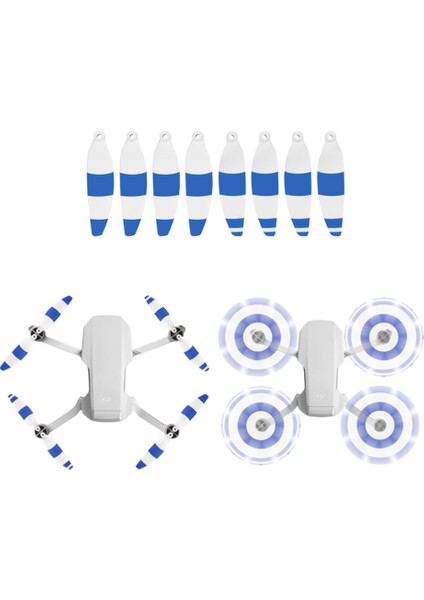8pcs 4726 Djı Mini 2 Drone Hafif Yirmi Props Bıçak Yedek Kanat Yedek Parçaları Mavic Mini 2 C Için (Yurt Dışından) indirimleri