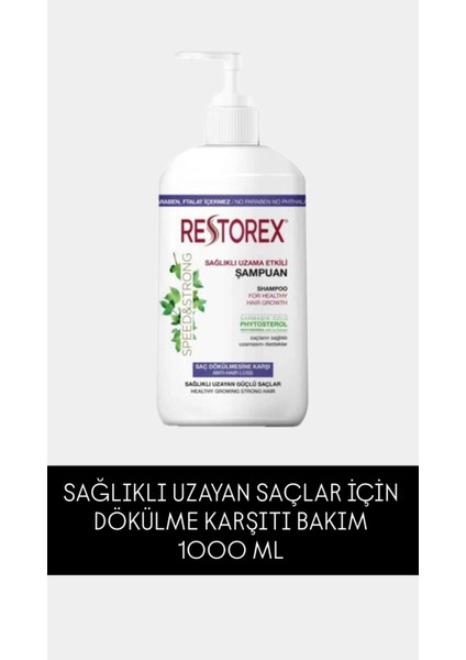 Speed Strong Saç Dökülmesine Karşı Şampuan 1.000 ml Sarmaşık Özlü, Sağlıklı Uzama, Dökülme Karşıtı fiyatları