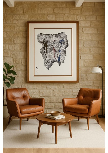 Ağaç Yaş Halkası Baskı Çalışması Poster Tablo Resim Sanat Wood Art fiyatları