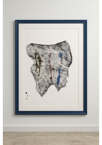 Ağaç Yaş Halkası Baskı Çalışması Poster Tablo Resim Sanat Wood Art indirimleri