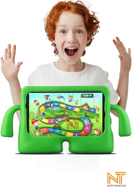 Xioami Mi Pad 5 / Mi Pad 6 11 Inç Uyumlu Çocuklar Için Standlı Silikon Kılıf