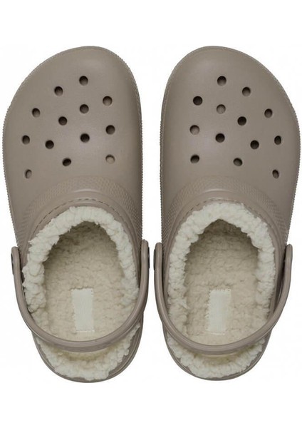 Classic Lined Clog K Çocuk Terlik - Sütlü Kahve fırsatları