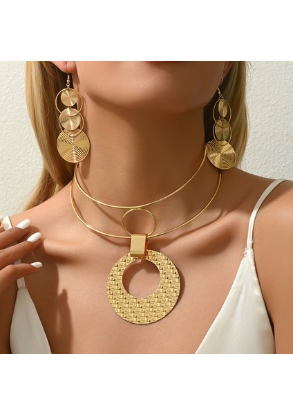 YUANYING-0051 Altın Amerikan Hafif Lüks Takı Seti (Yurt Dışından) fiyatları