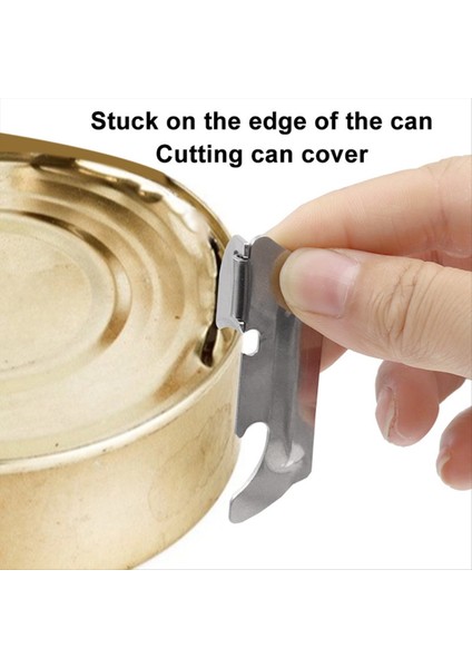 Cilalı Paslanmaz Çelik Açıcı Katlanabilir Kolay ve Manuel Içecekler Için Güçlü Pratiklik Şarap Katlanabilir Kutu Açıcı (Yurt Dışından) fırsatları