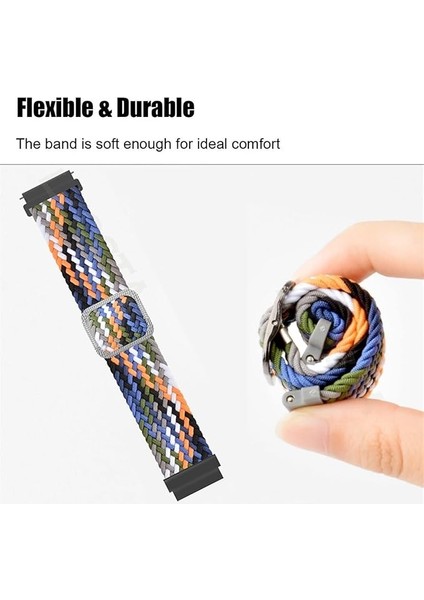 Amazfit Gts / Gts 2 / Gts 2e / Gts 2mini / Gt S3 / Gt S4 Mini Uyumlu Tokalı Örgü Kordon modelleri