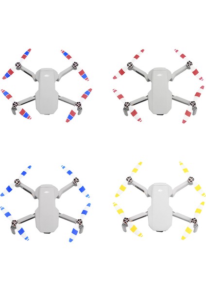 8pcs 4726 Djı Mini 2 Drone Hafif Planlar Bıçağı Yedek Kanat Yedek Parçaları Mavic Mini 2 D (Yurt Dışından) fırsatları