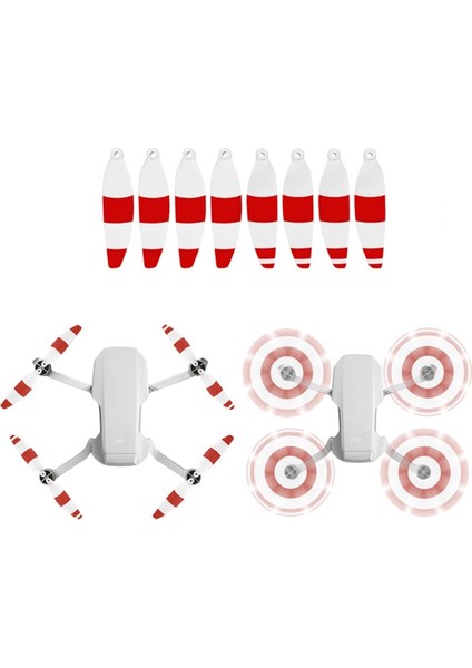 8pcs 4726 Djı Mini 2 Drone Hafif Planlar Bıçağı Yedek Kanat Yedek Parçaları Mavic Mini 2 D (Yurt Dışından) indirimleri