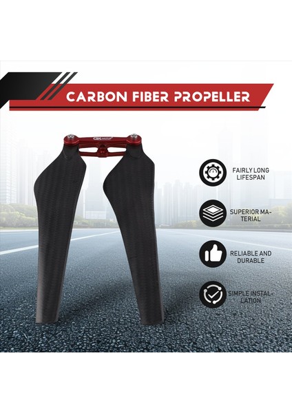 Qx-Motor 1760CCW Karbon Fiber Bıçak Pervanesi Dronlar Için (Yurt Dışından) fırsatları