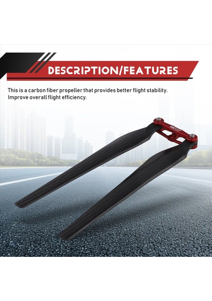 Qx-Motor 1760CCW Karbon Fiber Bıçak Pervanesi Dronlar Için (Yurt Dışından) indirimleri