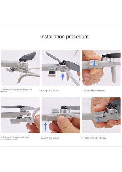 Djı Mini 4 Pro Rc Drone Rc Yükseltme Parçaları Için Pervane Çökme Kalkanı (Yurt Dışından) fiyatları