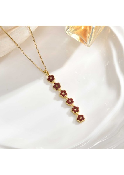 Yeni Kıdemli Işık Duygusu Lüks Titanyum Çelik Kolye Kadın Niş Tasarım Baharatlı Kız Inci Köprücük Kemiği Zinciri Moda Yüz Aksesuarları ile (Yurt Dışından)