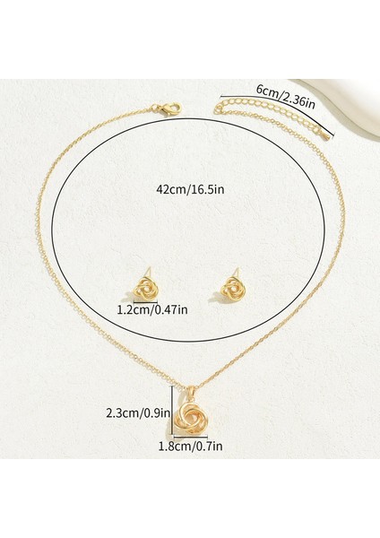 YUANYING-0043 Altın Kaplama Takı Seti (Yurt Dışından) modelleri