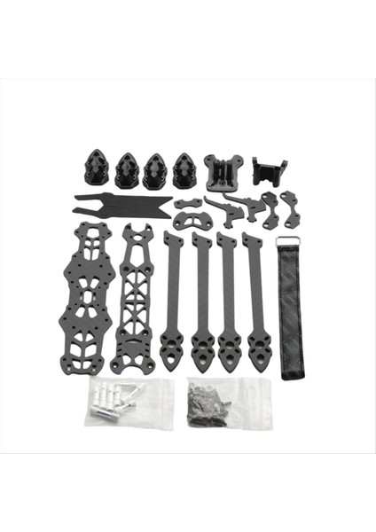 Mark4 7 Inç 295MM Fpv Çerçeve Kiti F4/f7 Uçuş Kontrolü 28 Serisi Fırçasız Motor Pervane Rc Racing Drone-Black (Yurt Dışından) indirimleri