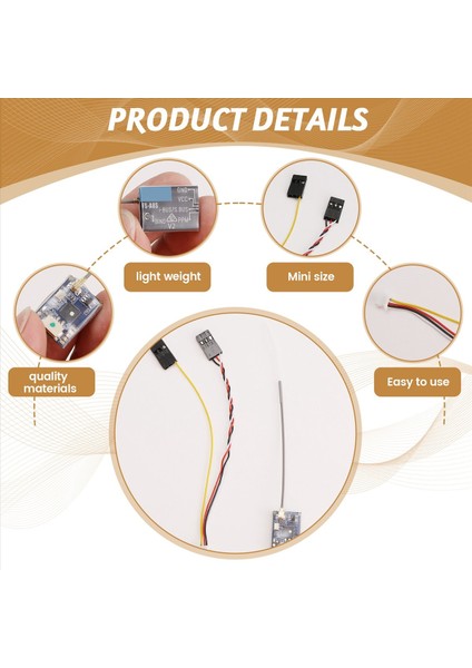 FS-A8S Için 2.4g 8ch Mini Alıcı W Ppm I-Bus Sbus Çıkışı Rc Drone Quadcopter Fs I4 I6 I6 I6S I6X TM10 Tm8 Verici (Yurt Dışından) indirimleri