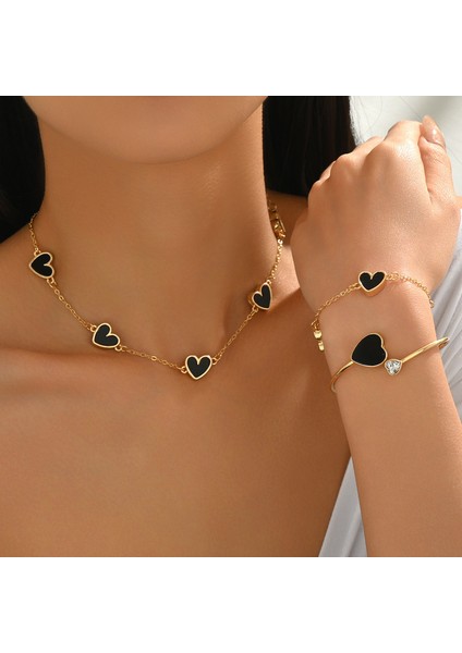 YUANYING-5707 Altın Işlemeli Aşk Takı Seti (Yurt Dışından) fiyatları