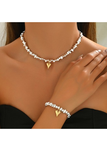 YUANYING-0054 Gümüş Zincir Takı Seti (Yurt Dışından) fiyatları