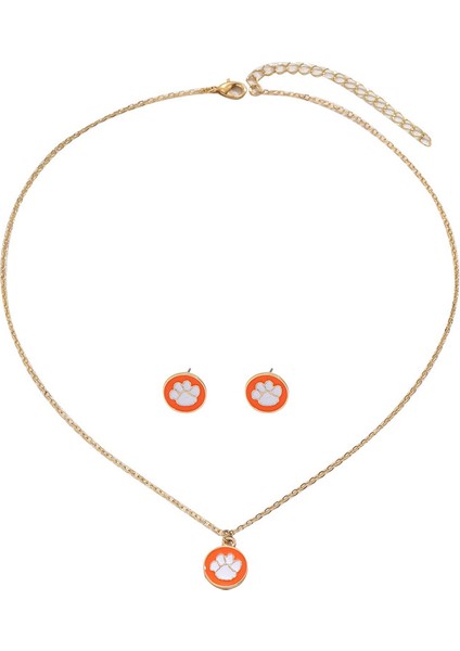 YUANYING-5355 Altın Köpek Patisi Kolye Takı Seti (Yurt Dışından)