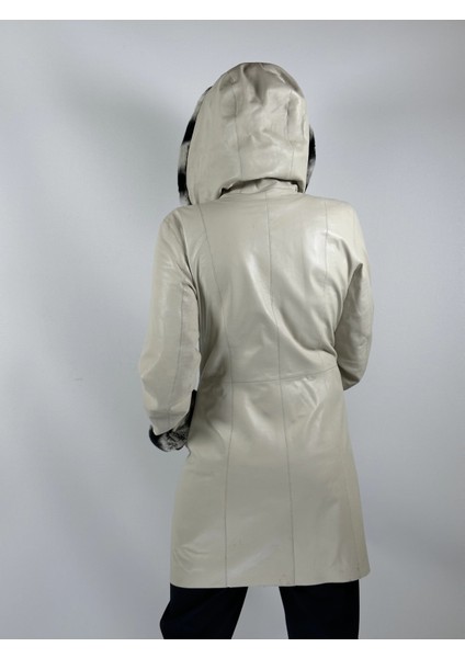 Kadın Çift Taraflı Giyilebilir Hakiki Deri Mont MN35 fiyatları