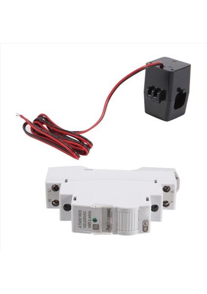 ATMS1603 Tuya Tek Fazlı Wifi Akıllı Enerji Ölçer 100A Dın Ray Ray Germek Voltmete Ammeri Gücü Ölçüyor (Yurt Dışından) fiyatları