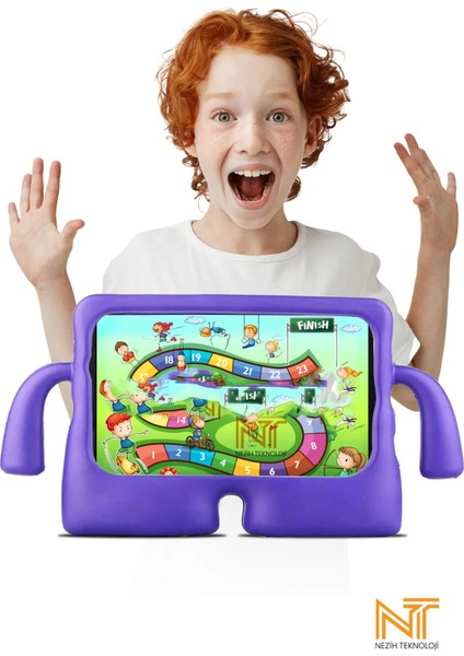 Xioami Mi Pad 5 / Mi Pad 6 11 Inç Uyumlu Çocuklar Için Standlı Silikon Kılıf