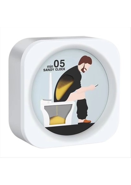 Tuvalet Kum Saati Zamanlayıcı 5 Dakikalık Tuvalet Kum Saat Zamanı Geri Sayım Erteleme Hemoroidler Doğum Günü Leri (Yurt Dışından)