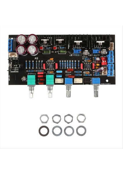 A Sınıfı Hıfı Preamp Ton Kontrol Kartı Bileşenleri A3 Ton Kartı 4 Knobs Ton To Board Dijital Ses Çıkartma Modülü (Yurt Dışından)