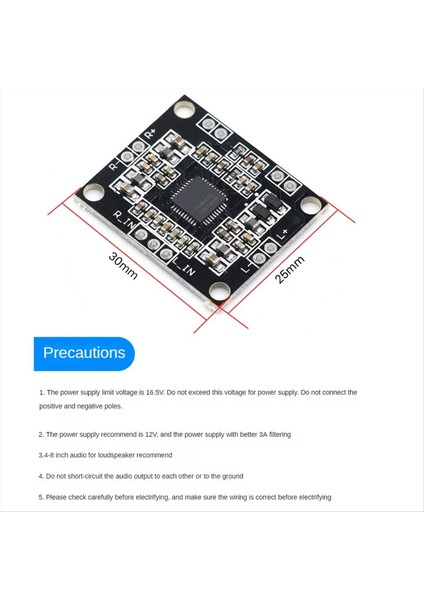 5pcs PAM8610 Modül Dijital 2X15W Ses Güç Amplifikatör Kart DC7-15V Çift Kanallı Stereo Ses Amplifikatör Modülleri (Yurt Dışından) fiyatları