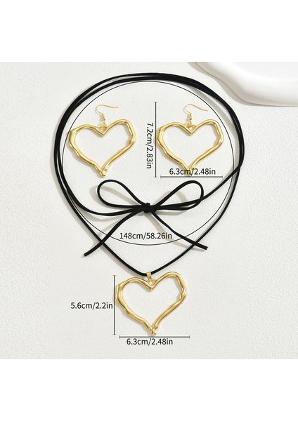 YUANYING-0031 Altın Avrupa ve Amerikan Tarzı Aşk Takı Seti (Yurt Dışından) modelleri