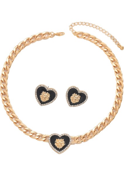 YUANYING-5430-1 Altın Kolye Takı Seti (Yurt Dışından)