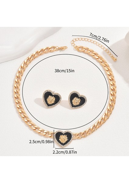 YUANYING-5430-1 Altın Kolye Takı Seti (Yurt Dışından) modelleri