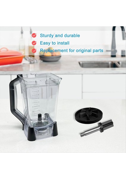 Ninja BL610 BL610 BL710 Serisi 72 Oz (9 Su Bardağı) Sürahi, Sürücü Debriyajı ve Sürücü Pimi Saplama Kiti Seti Için Blender Yedek Parçaları (Yurt Dışından) modelleri