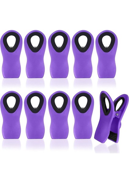 Steellaar 15 Adet Manyetik Çip Klipleri Sıkı Sızdırmazlık Çantası Klipsleri Buzdolabı Için Süper Güçlü Mıknatıs Klipsli Gıda Paketleri Için (Yurt Dışından)