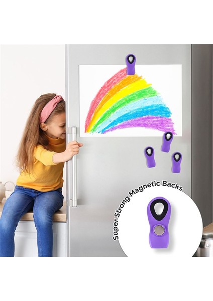 Steellaar 15 Adet Manyetik Çip Klipleri Sıkı Sızdırmazlık Çantası Klipsleri Buzdolabı Için Süper Güçlü Mıknatıs Klipsli Gıda Paketleri Için (Yurt Dışından) indirimleri